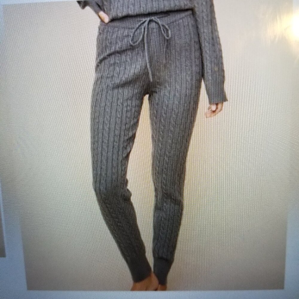 HEM & THREAD SWEATER KNIT PANT LEGGING